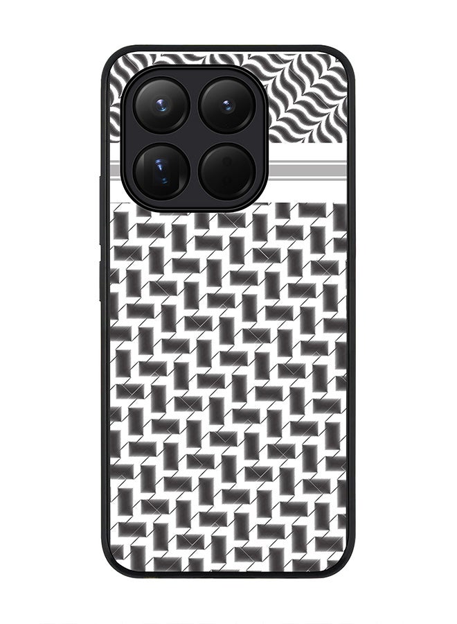 Stylizedd For Xiaomi 15T Case,Slim fit Camera Protection, Shockproof Thin Phone cover  - Shemag (Black) - Image 1